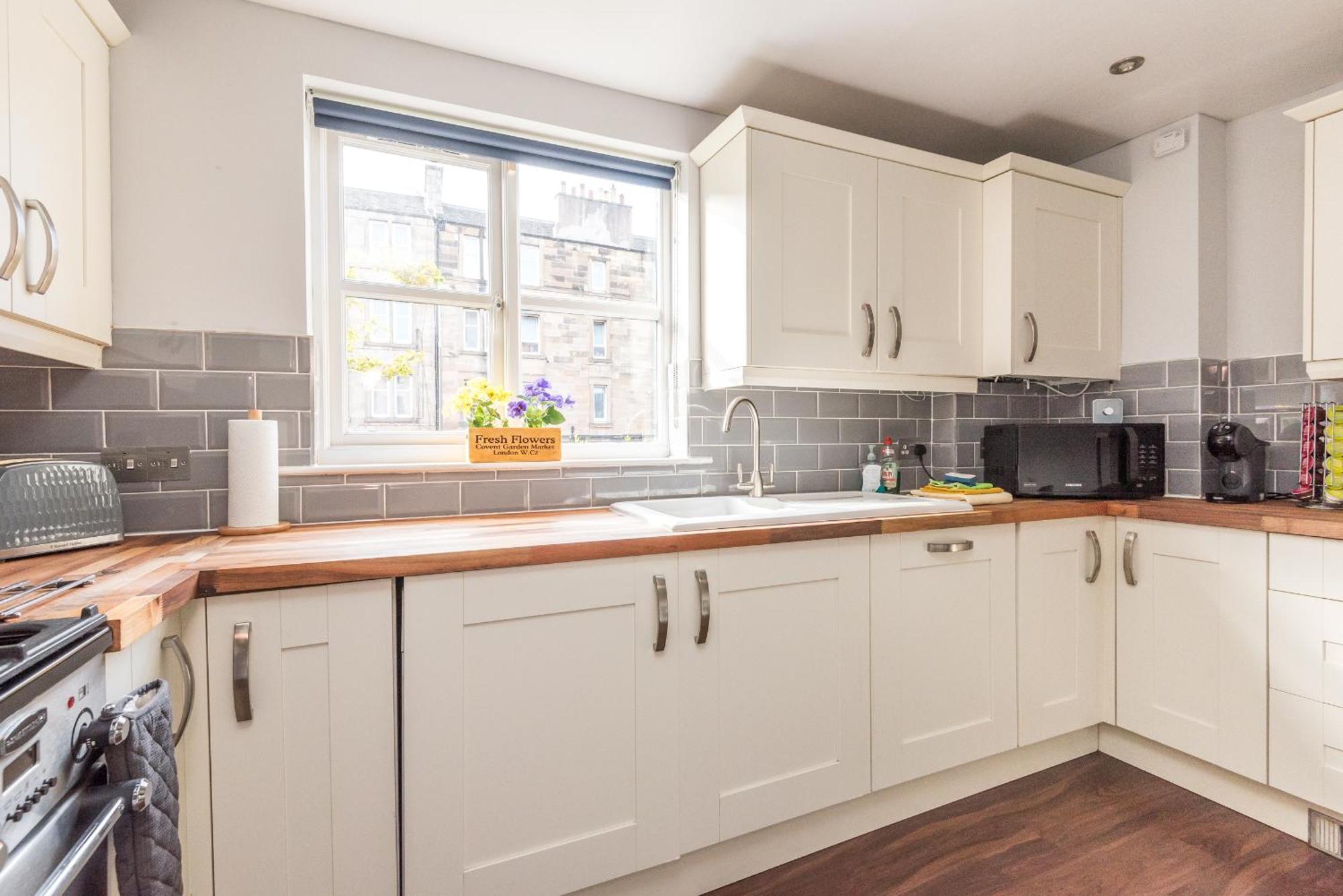 Roseburn Apartment, Edinburgh - 2 Bedrooms, Free Parking Ngoại thất bức ảnh